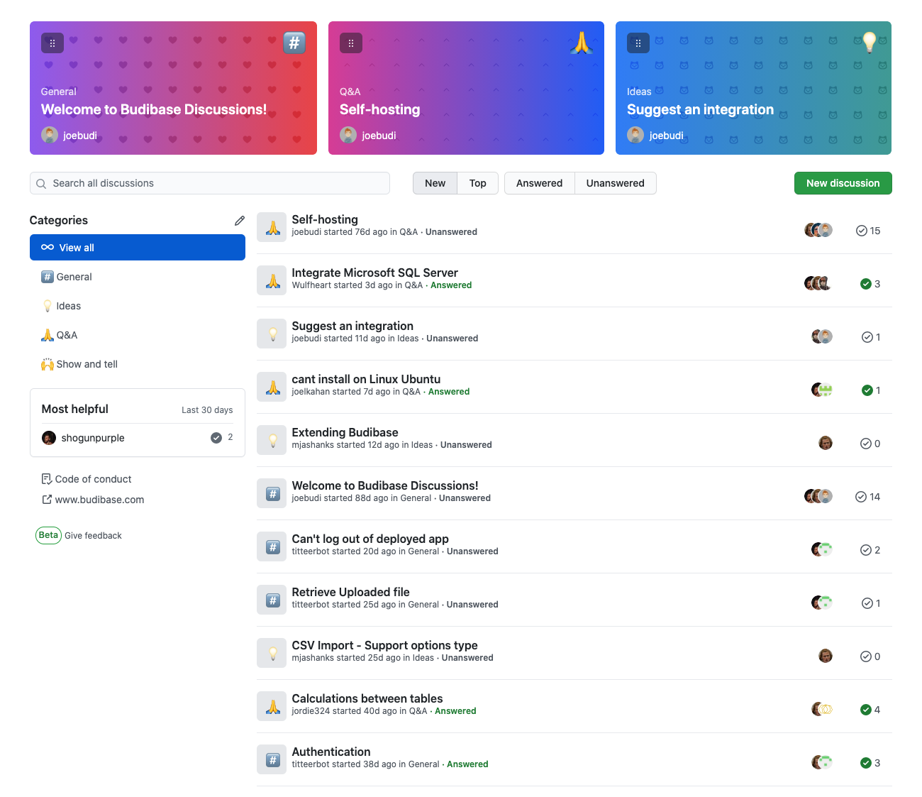 Operly Github Discussions