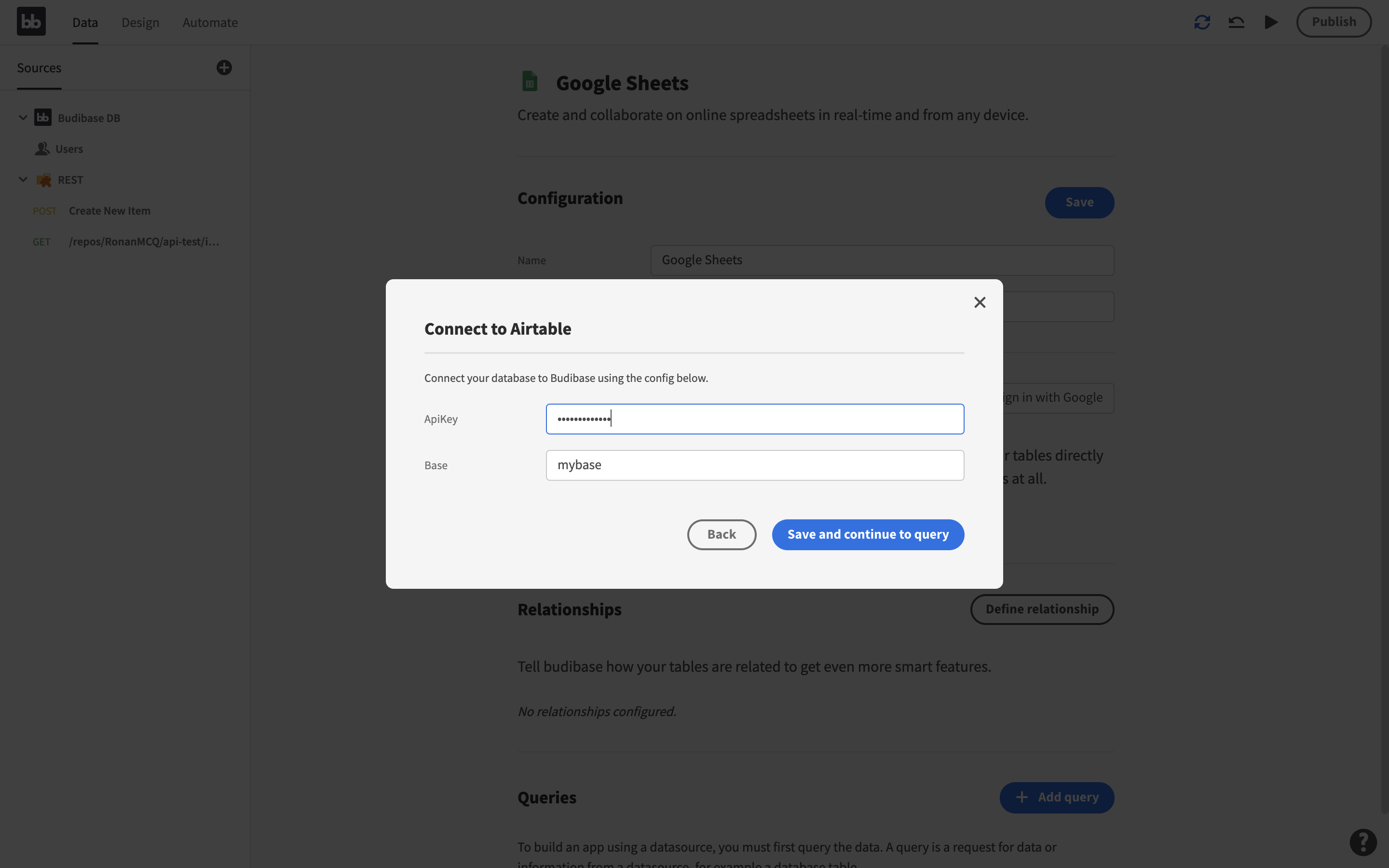 Connect to AirTable Connect to Airtable as a data source