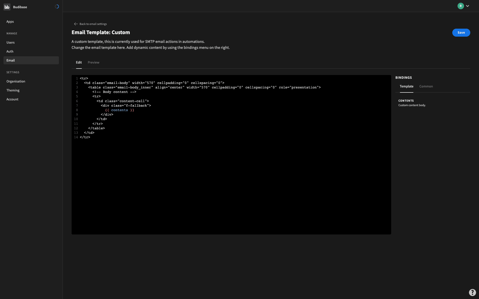 Email Template Email Automation