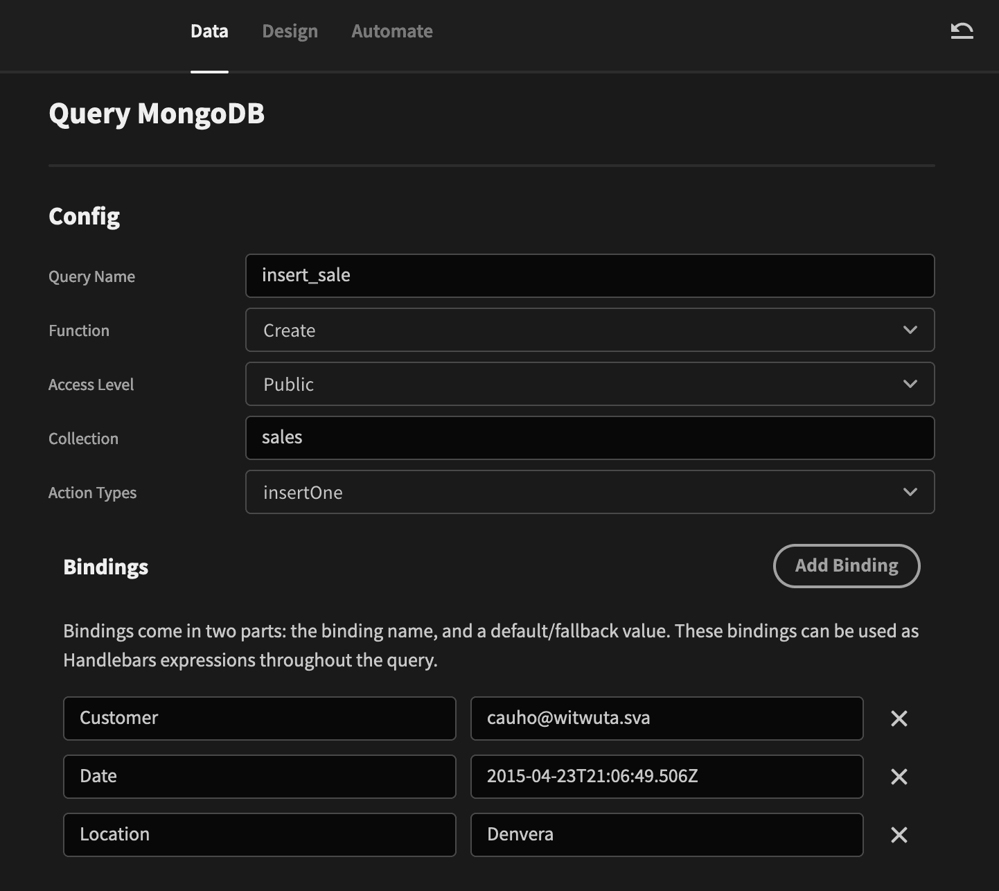 Insert sale query Insert sale query