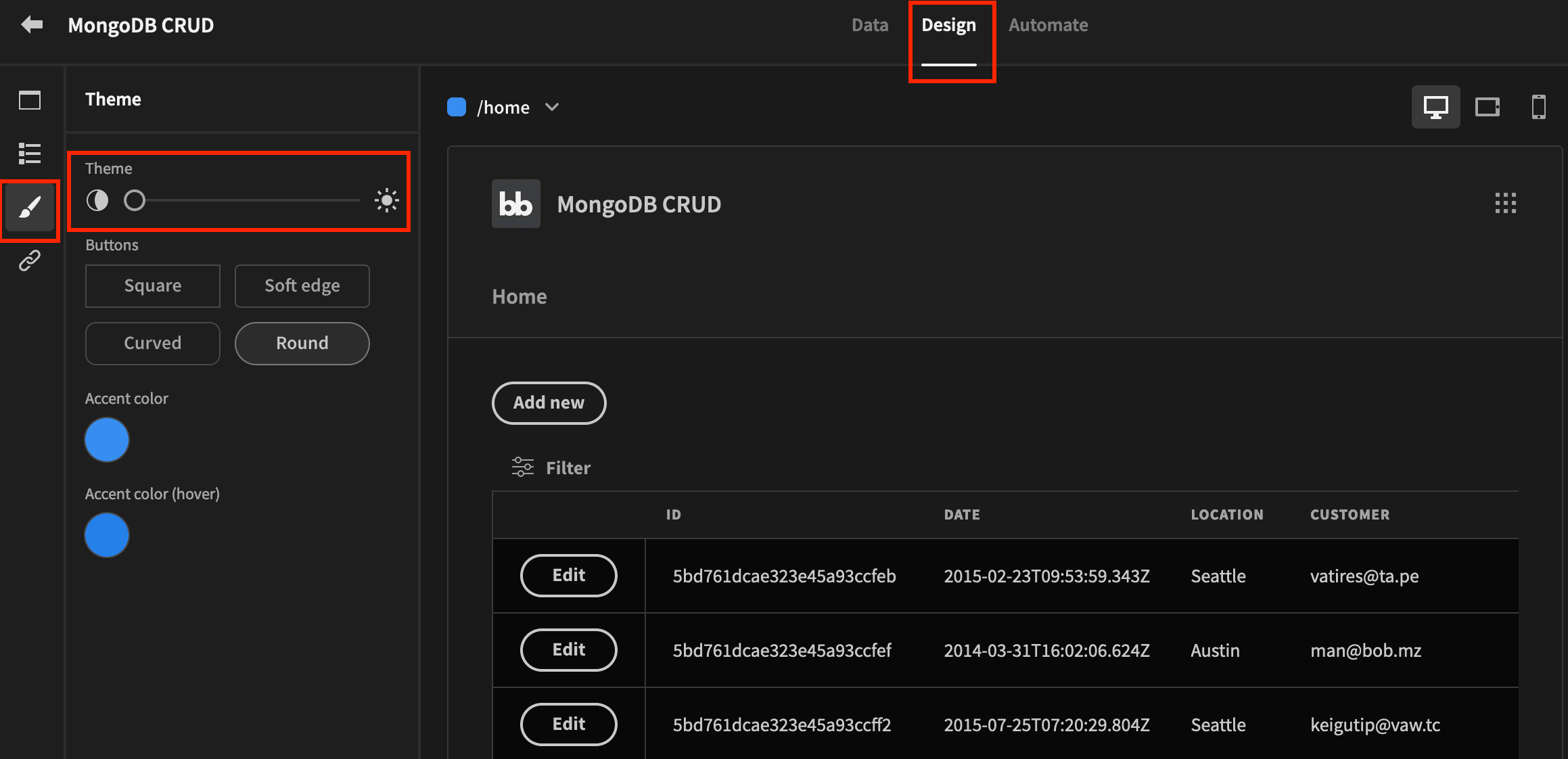 Set app theme in Operly Set app theme in Operly