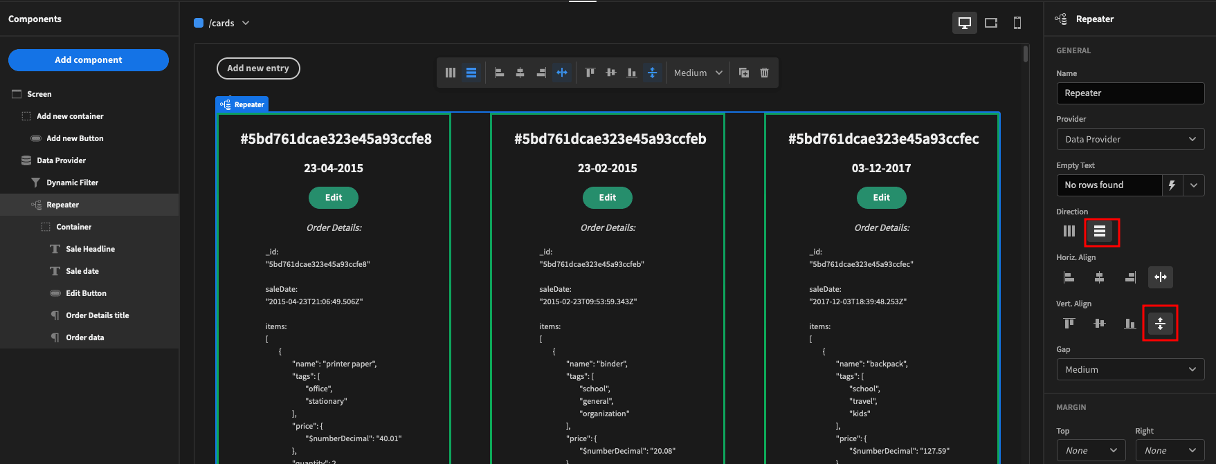 MongoDB GUI design MongoDB GUI design