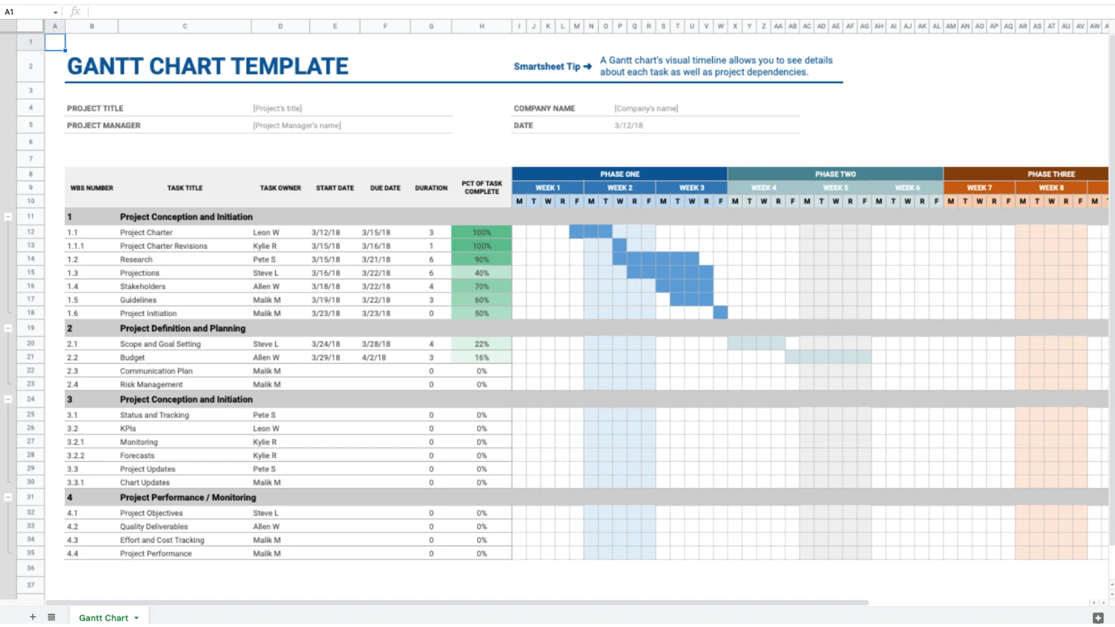 Google Sheets