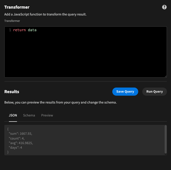 How to build a sql dashboard