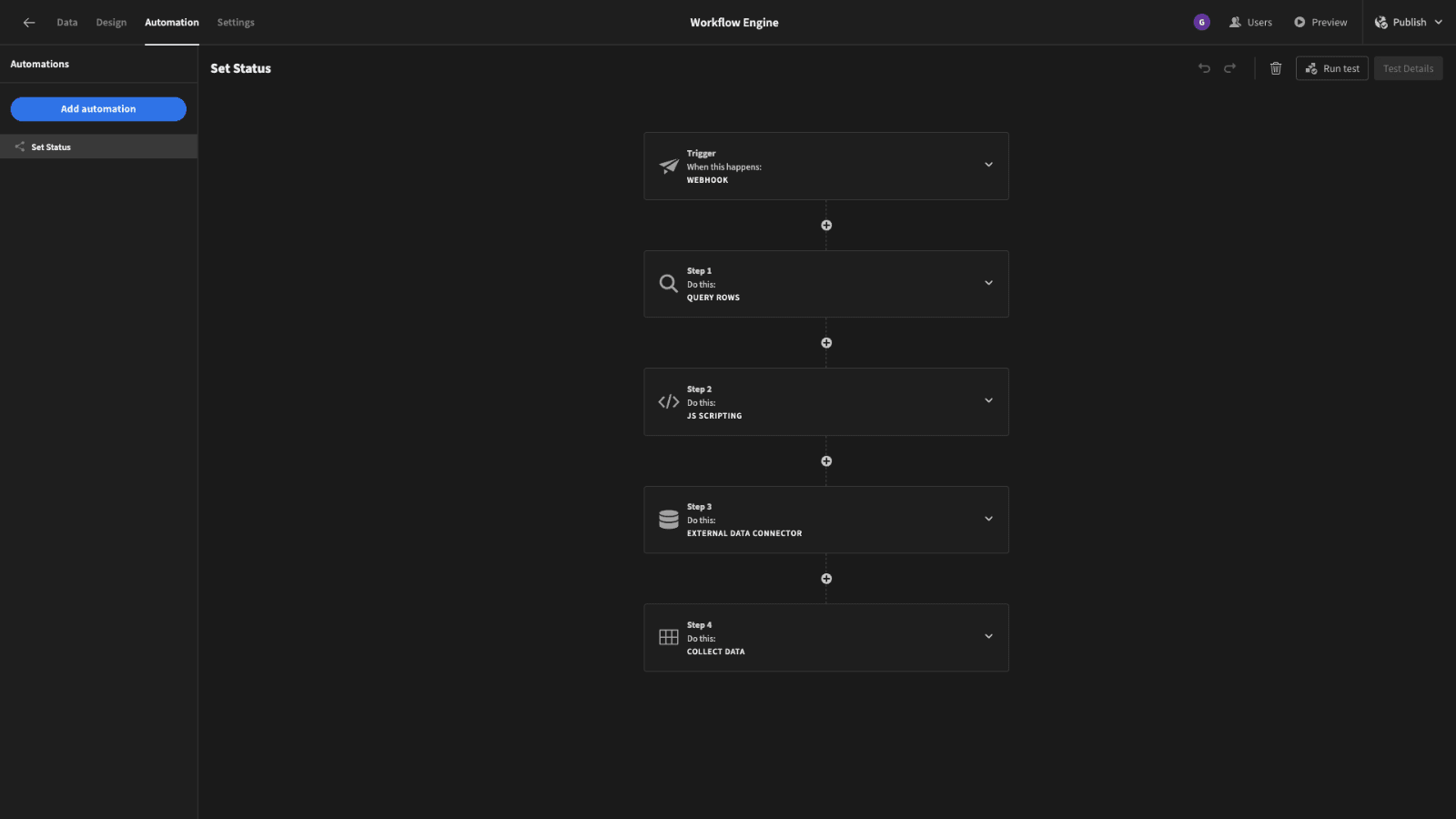 Operly workflow engine