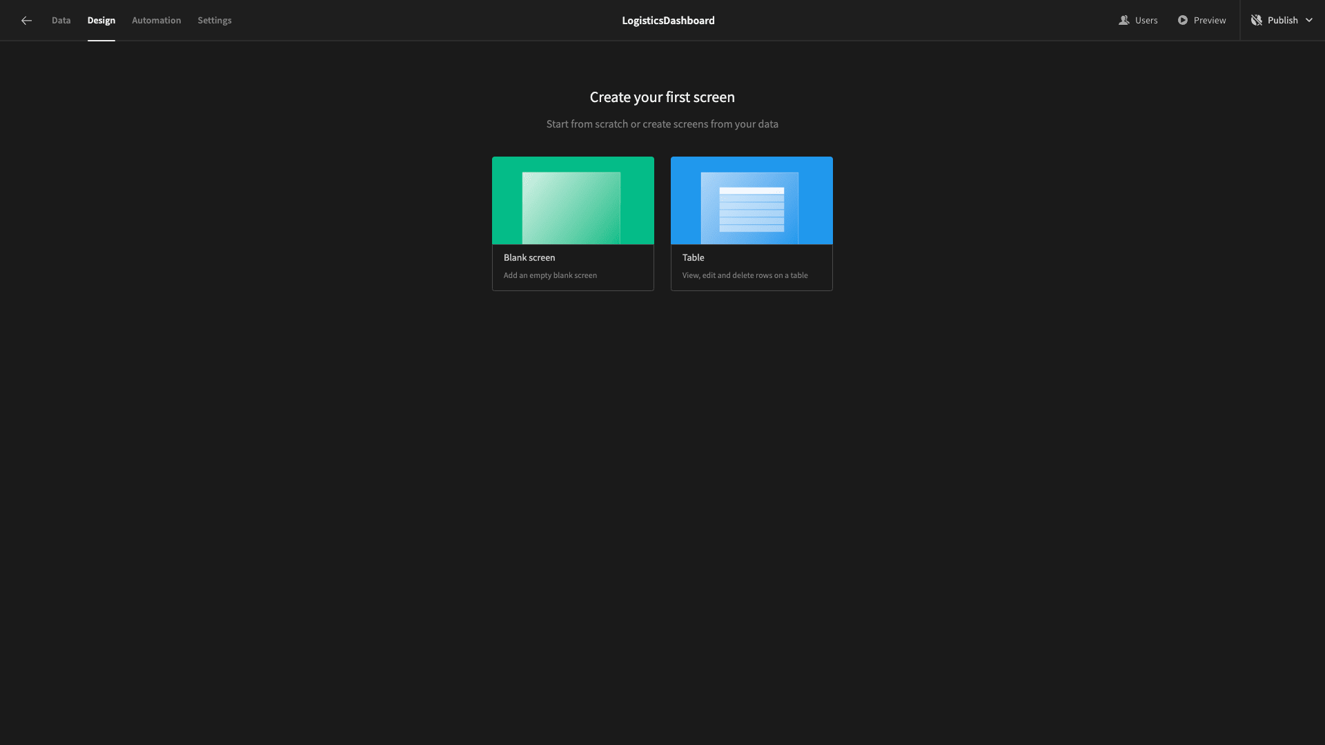 New Screen New Screen
