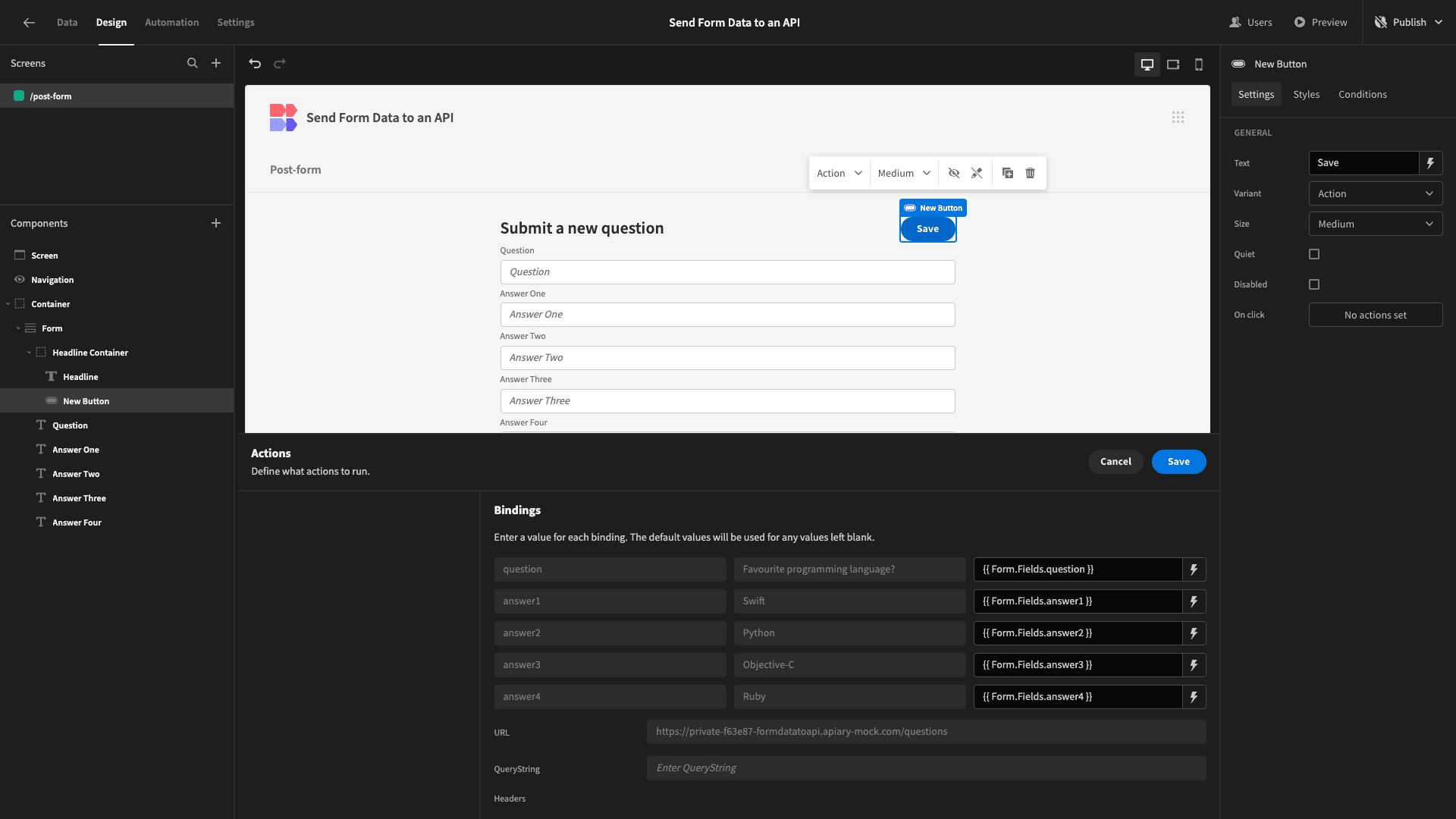 API Bindings API Bindings