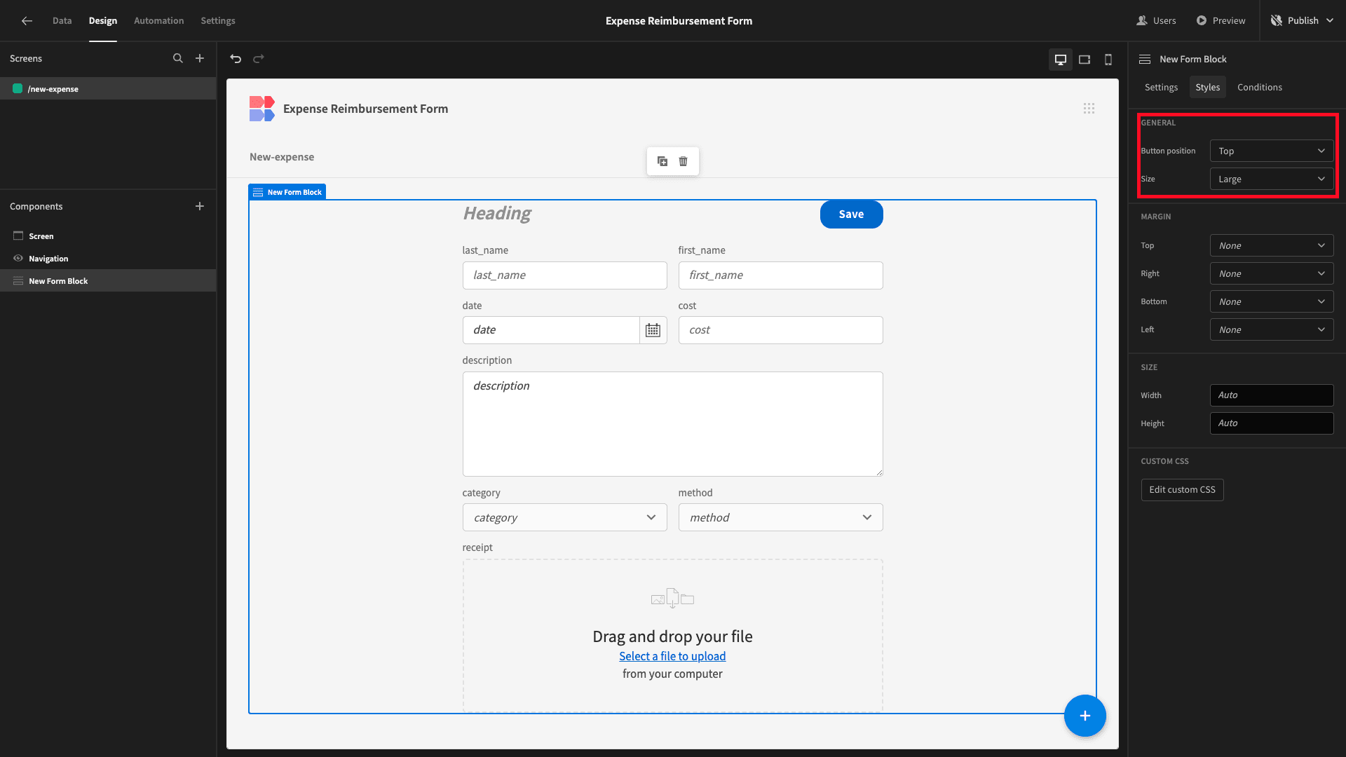 Form UI Form UI