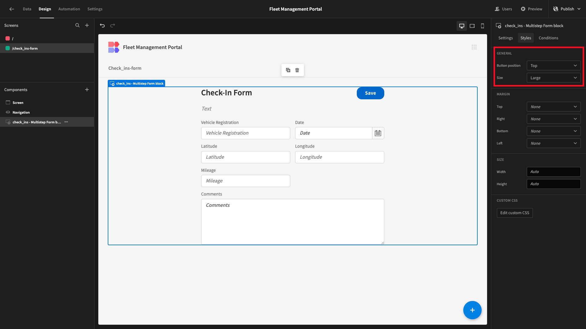 Form Design Form design