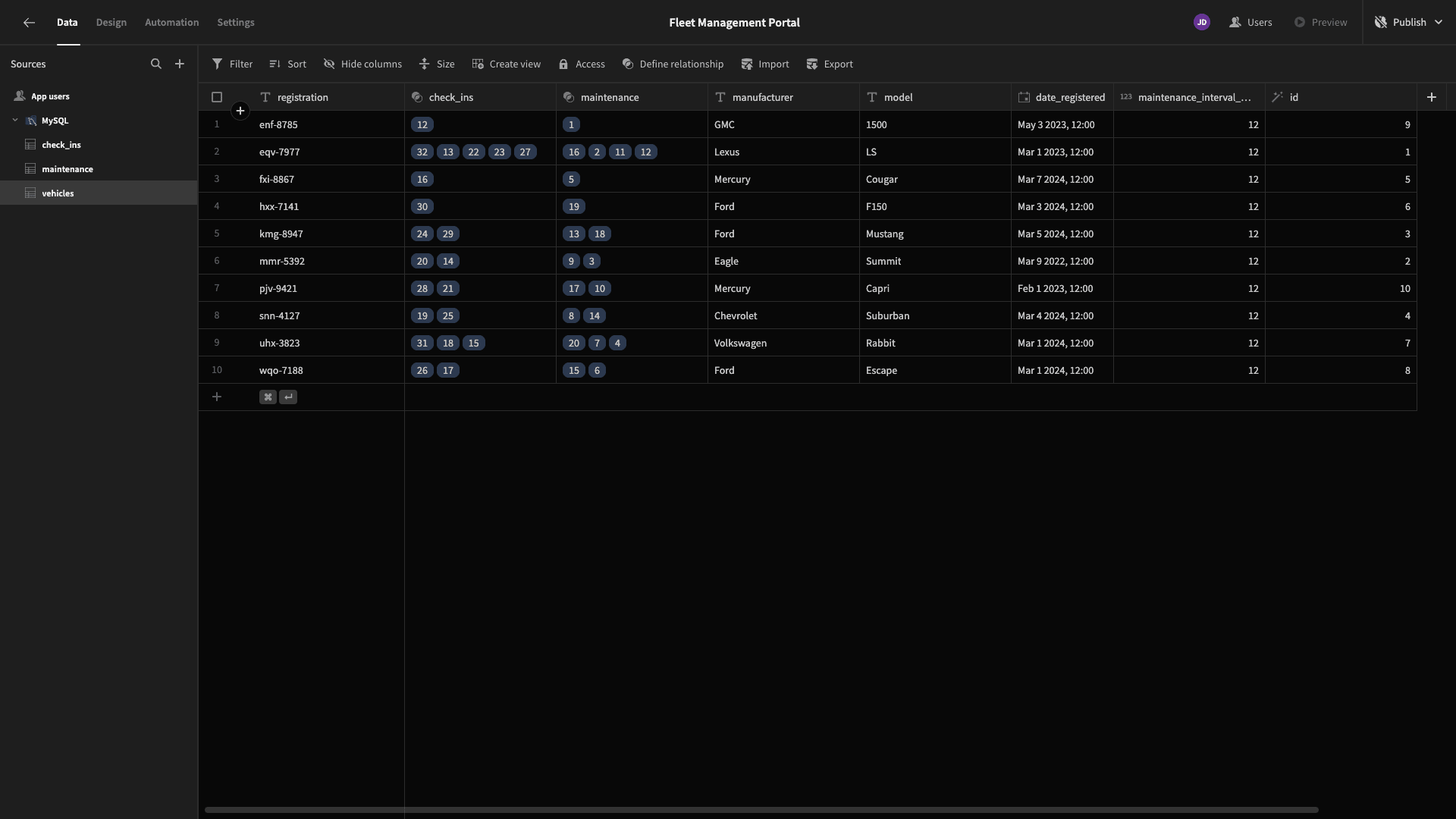 Database Database
