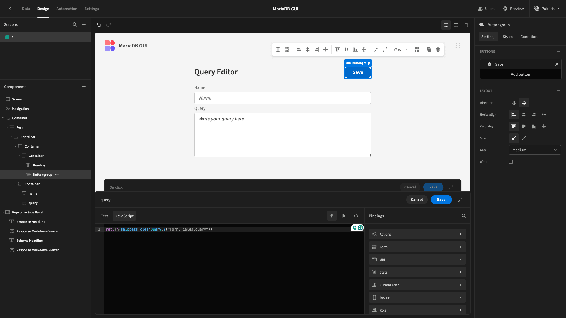 Code Snippets Code SNippets