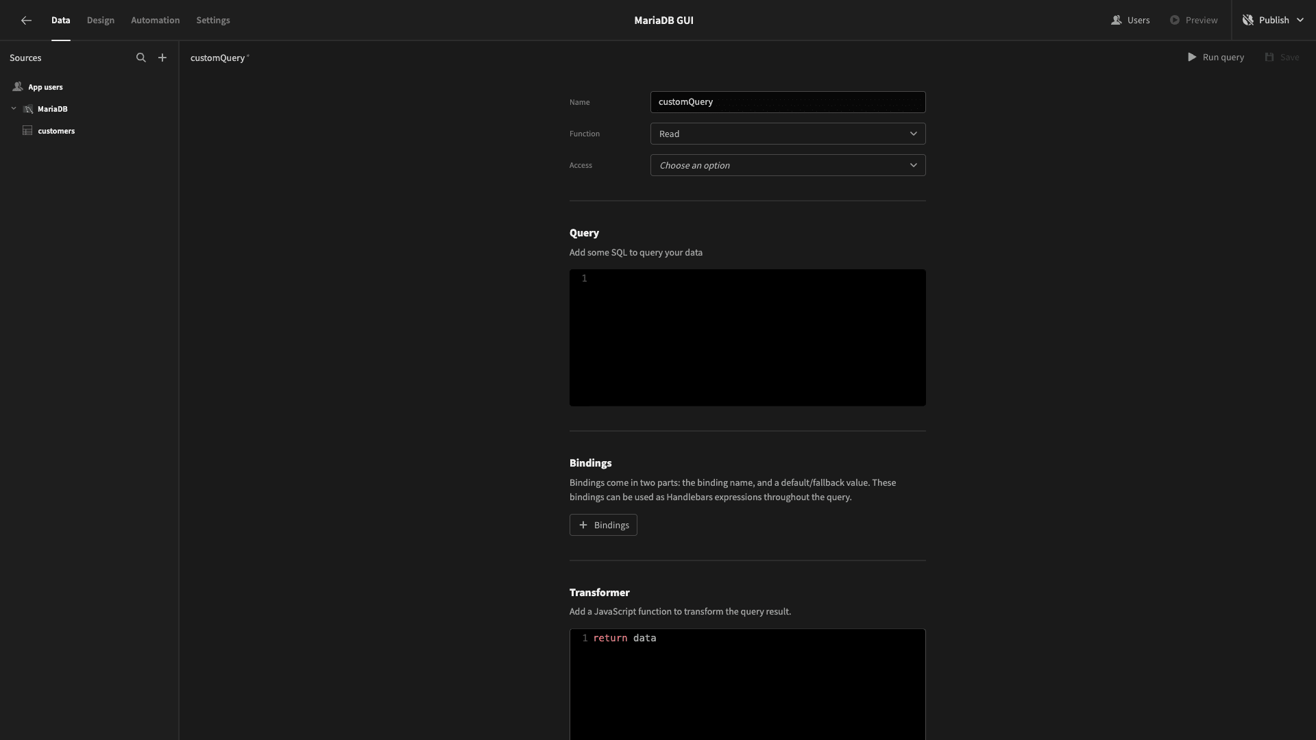 Custom Query Custom Query