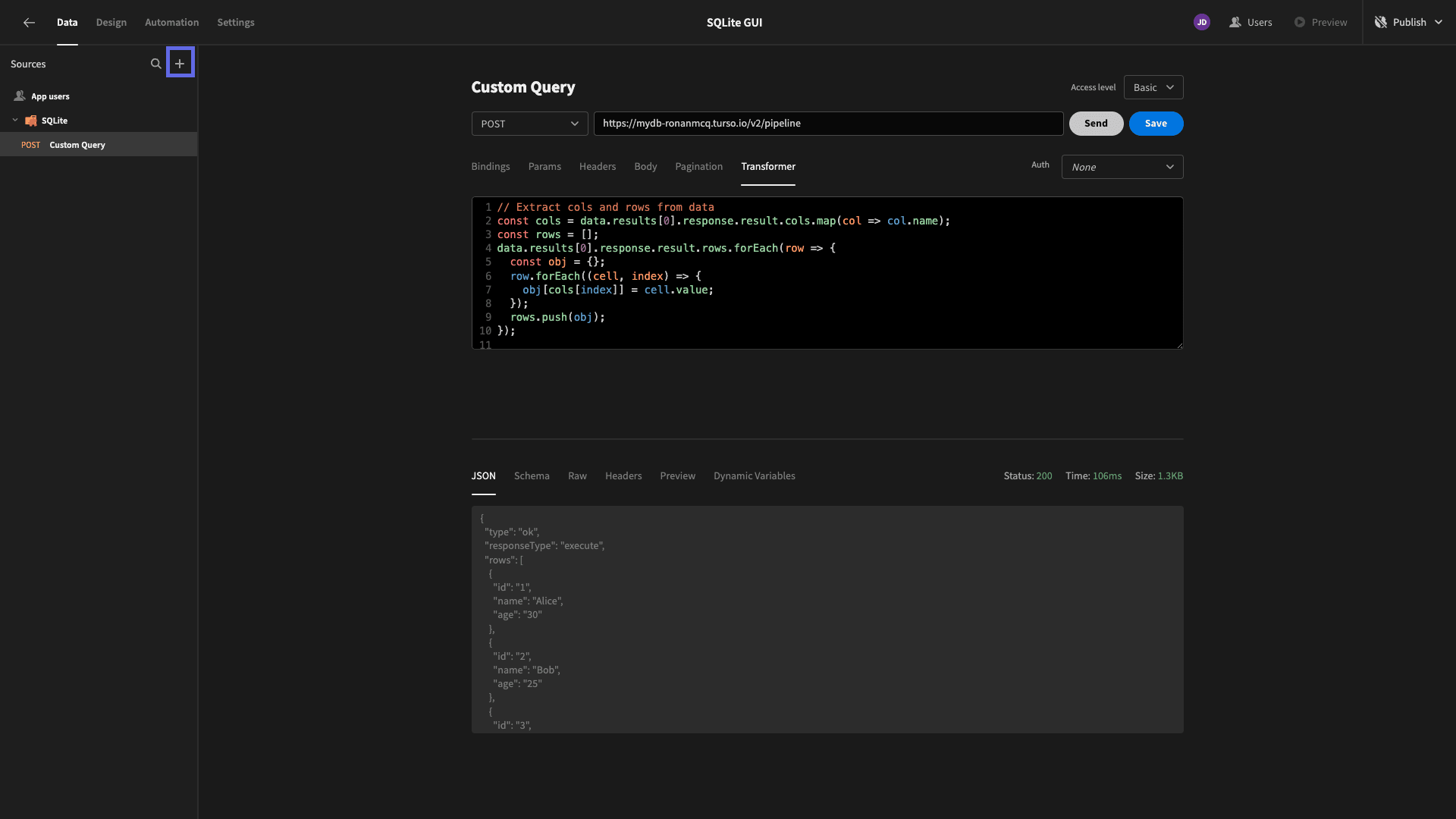 Add Data Source Add Data Source
