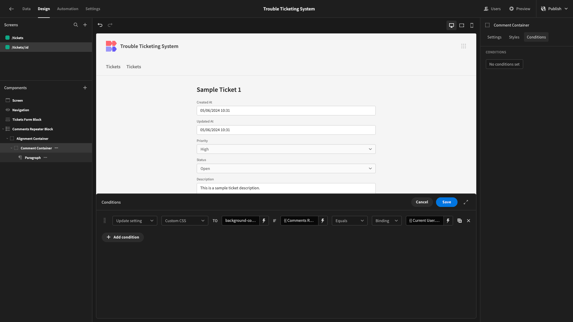 Custom CSS