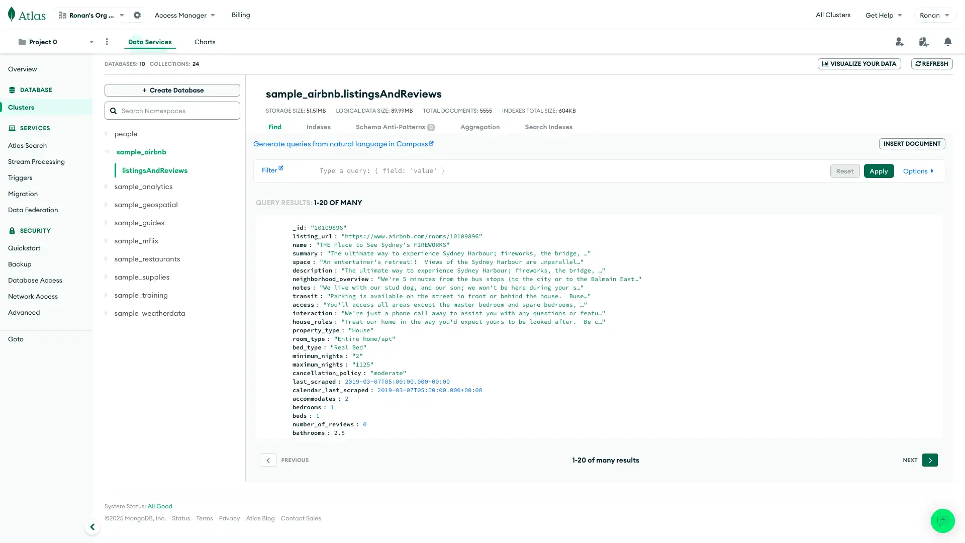 MongoDB