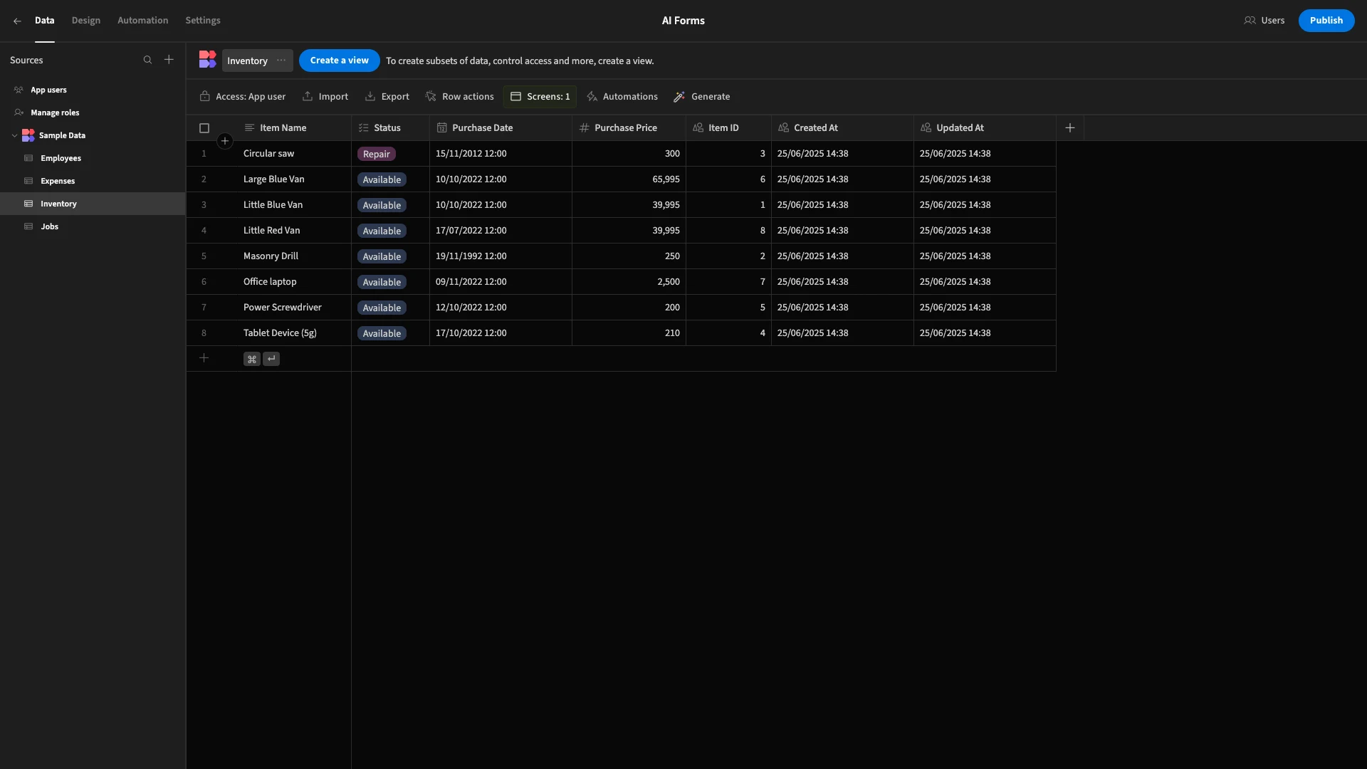 Database Database