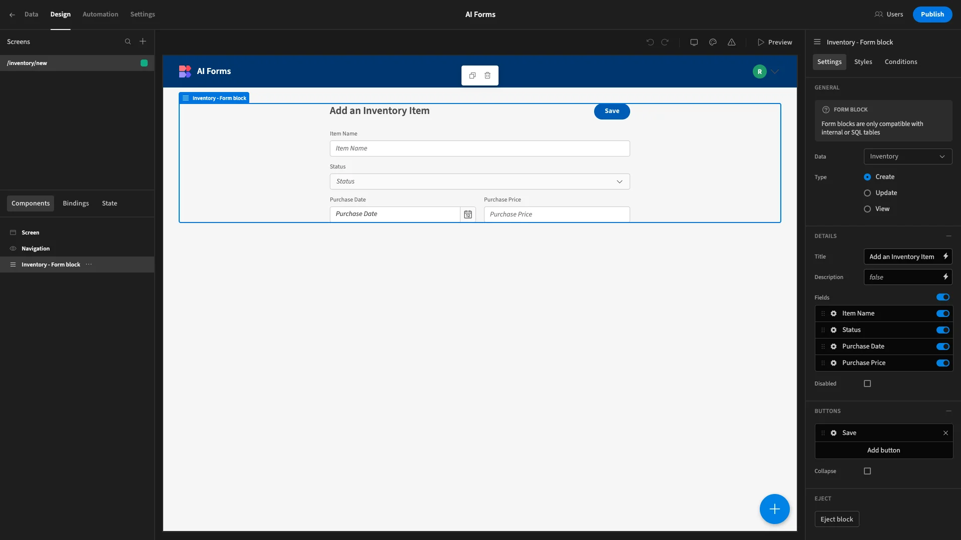 AI Powered Forms AI Powered Forms