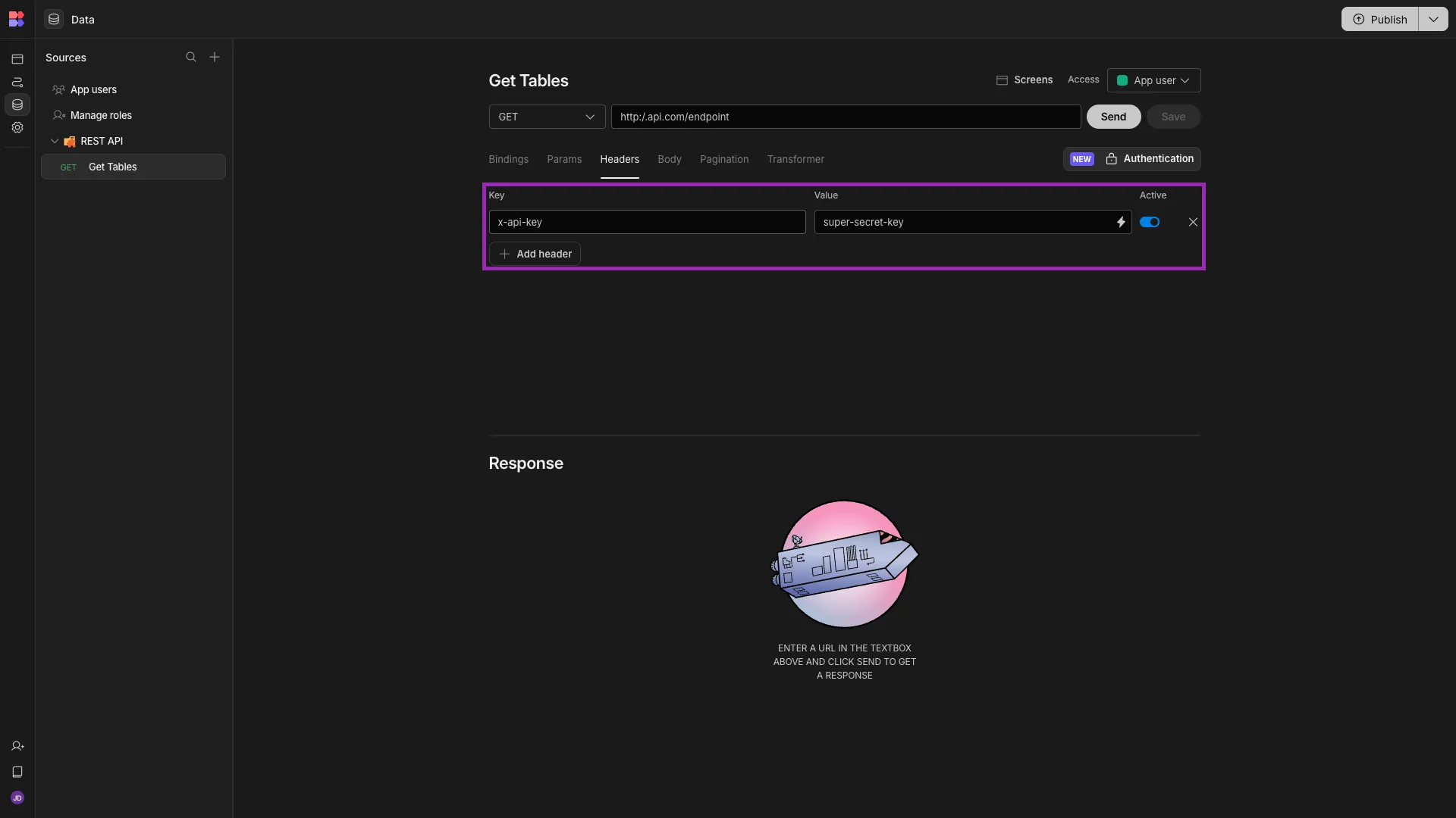 REST API authentication REST API authentication