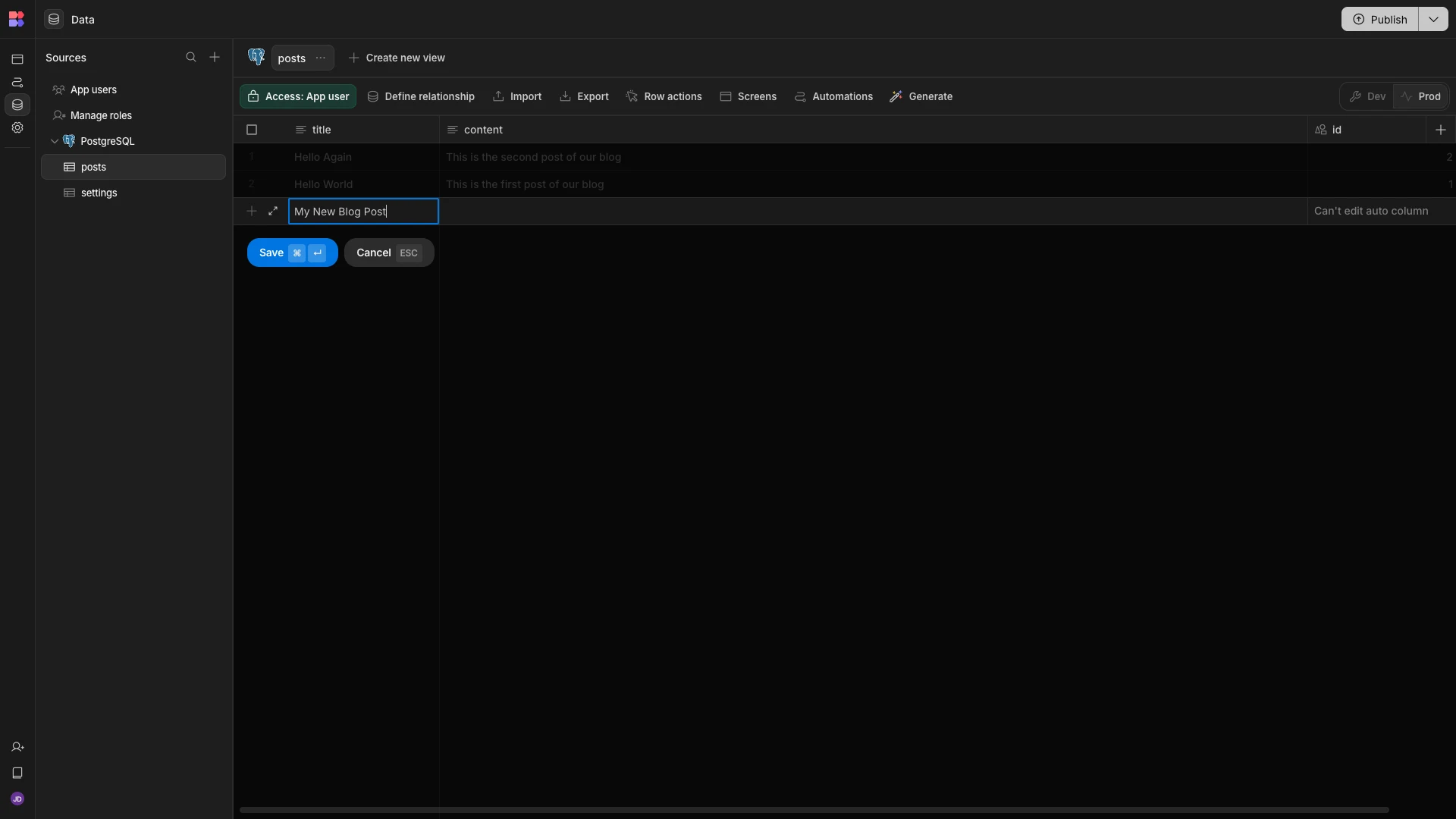 Postgres GUI