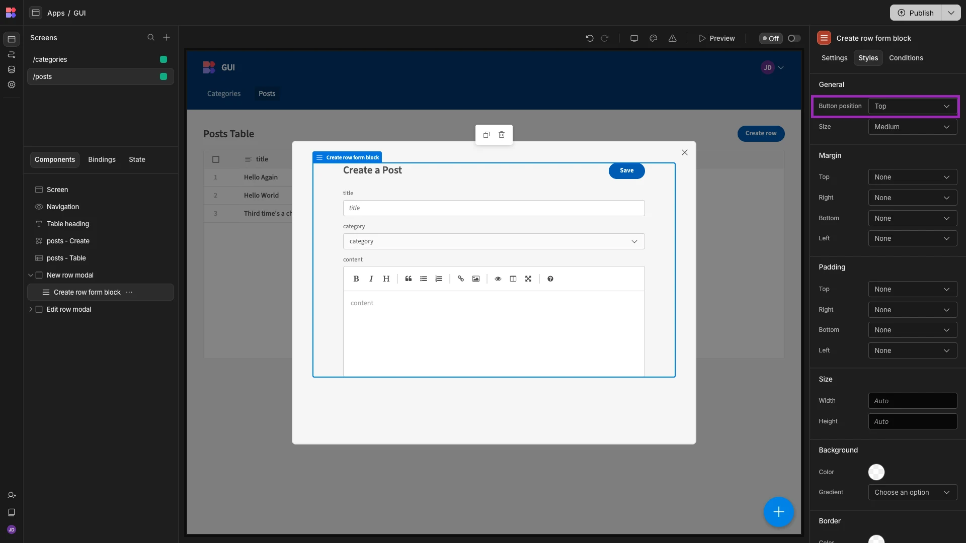 MySQL GUI