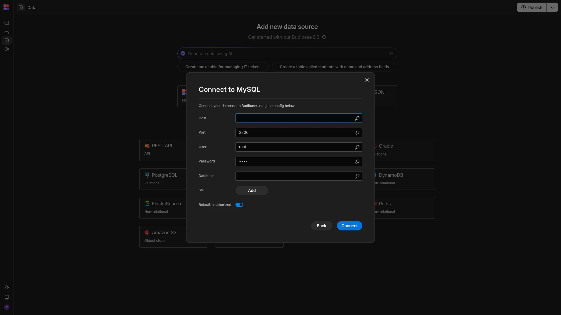 MySQL GUI