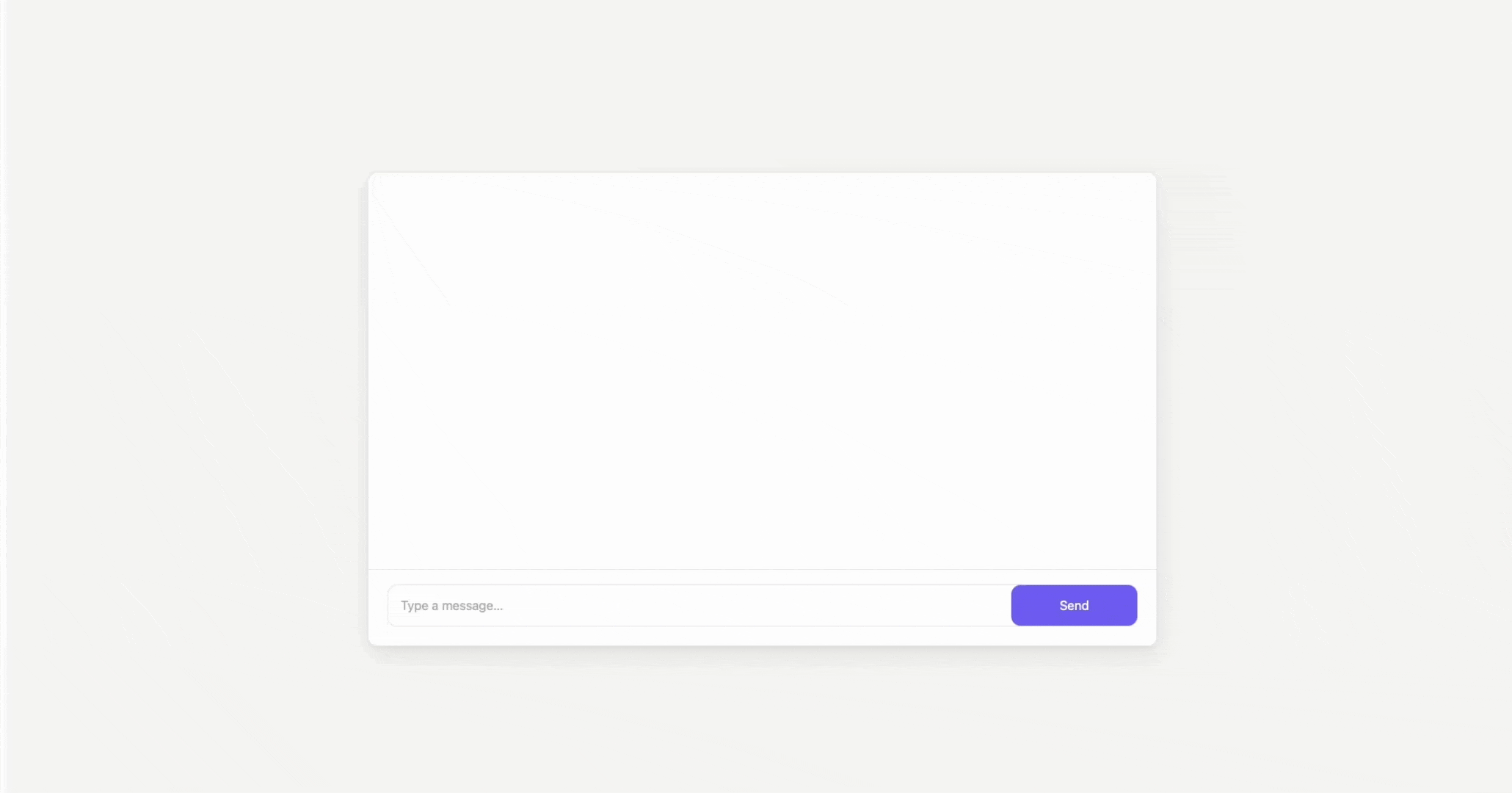Internal Chat Component Streaming Internal Chat Component Streaming