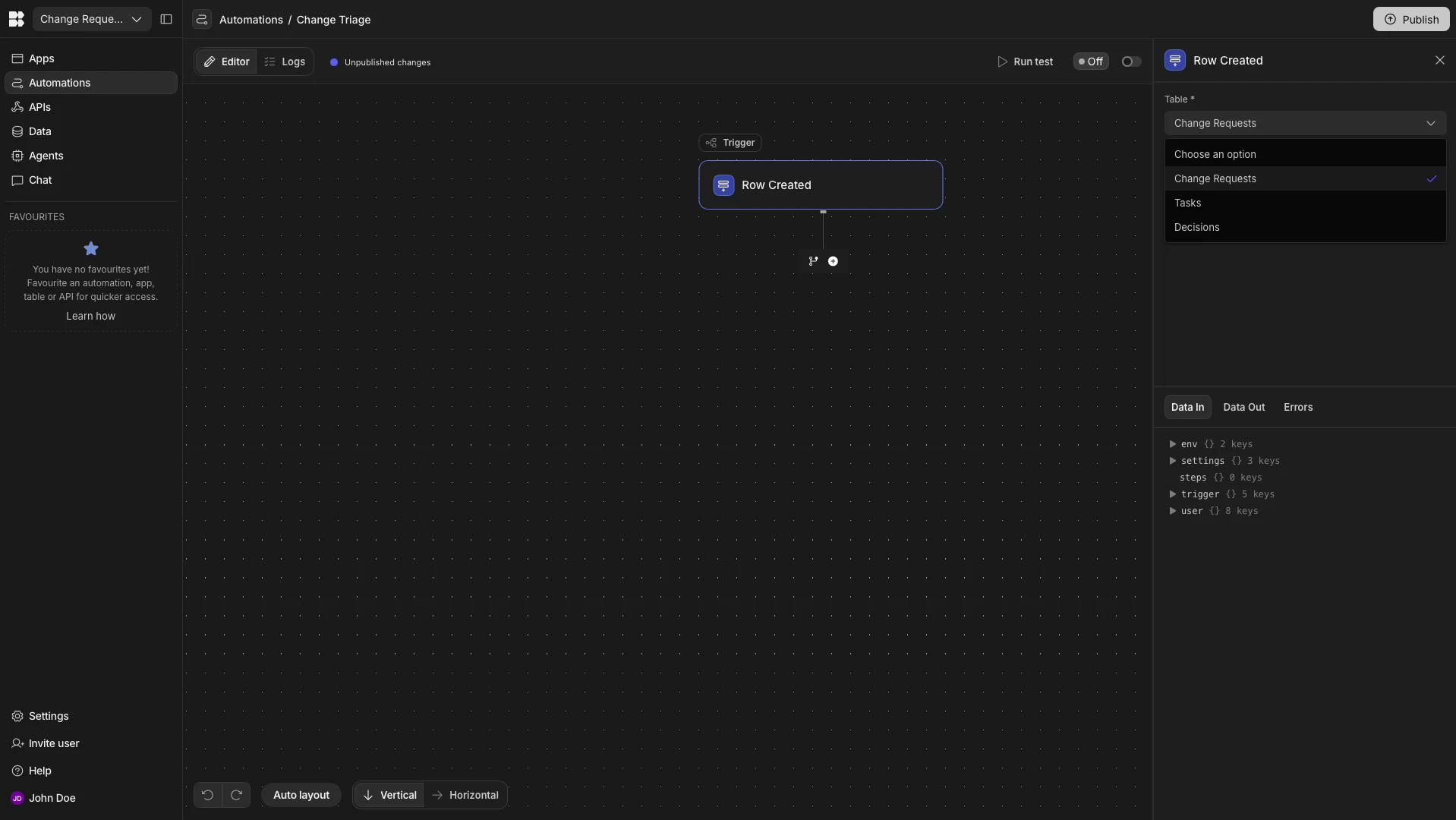 Automation Editor