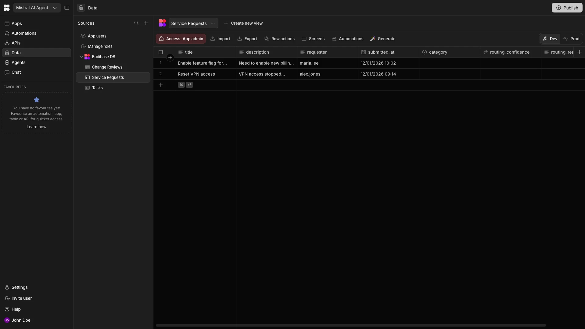 Database Database
