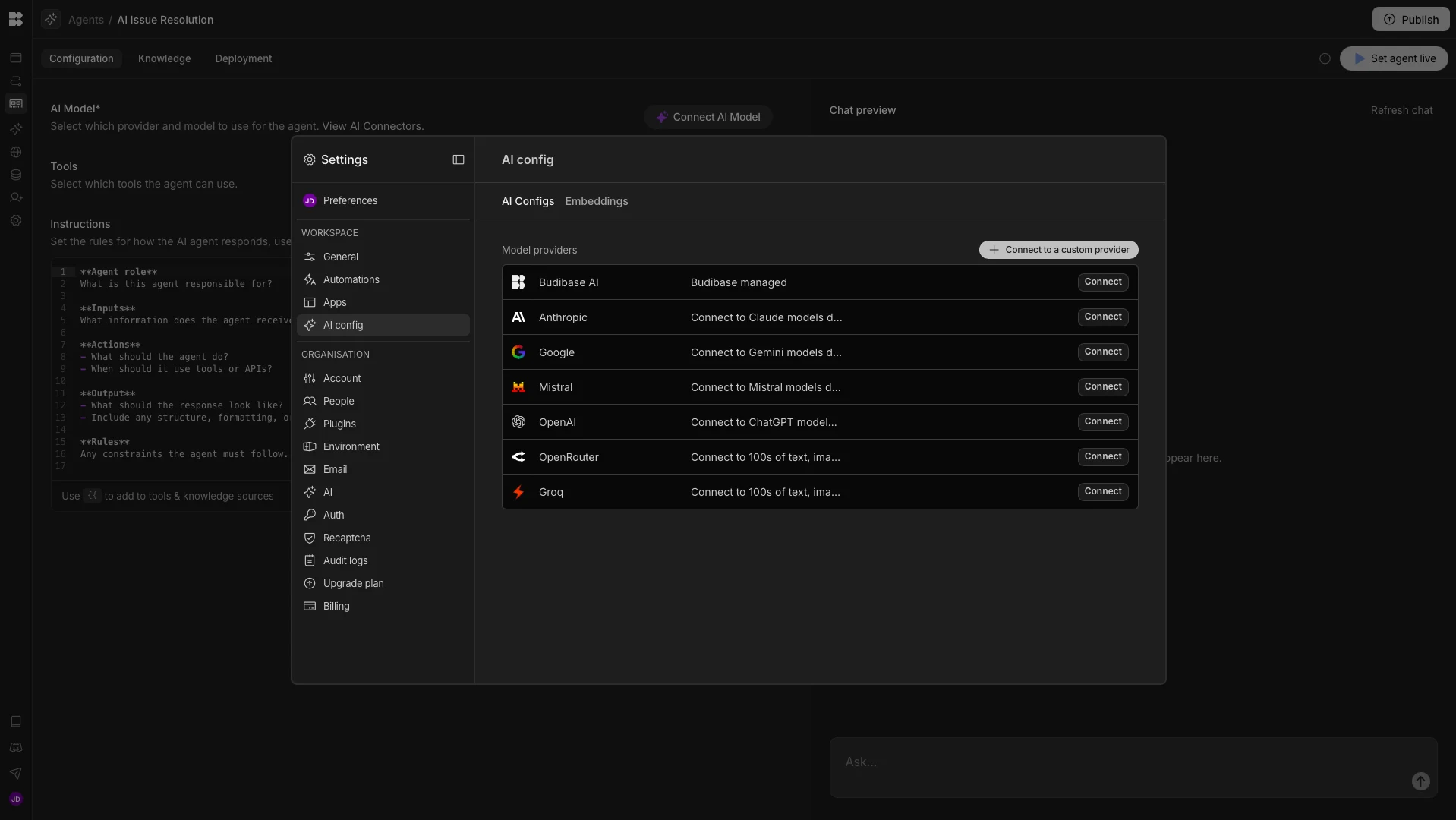 Model Config